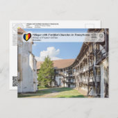 UNESCO WHS - Dorp van het Briefkaart Prejmer-Tartl (Voorkant / Achterkant)