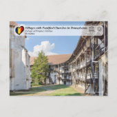 UNESCO WHS - Dorp van het Briefkaart Prejmer-Tartl (Voorkant)