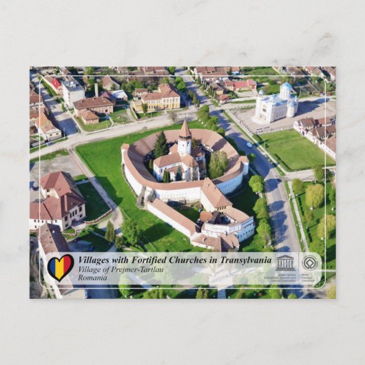 UNESCO WHS - Dorp van het Briefkaart Prejmer-Tartl (Voorkant)