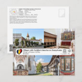 UNESCO WHS - Dorp van het Briefkaart Prejmer-Tartl (Voorkant / Achterkant)