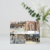 UNESCO WHS - Elephanta Caves Briefkaart (Staand voorkant)