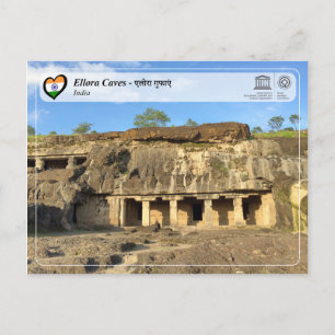 UNESCO WHS - Ellora Caves Briefkaart