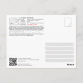 UNESCO WHS - Everglades National Park - Alligator Briefkaart (Achterkant)