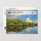 UNESCO WHS - Everglades National Park Briefkaart (Voorkant / Achterkant)