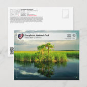 UNESCO WHS - Everglades National Park Briefkaart (Voorkant / Achterkant)