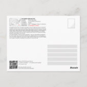 UNESCO WHS - Everglades National Park - Manatee Briefkaart (Achterkant)