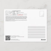 UNESCO WHS - Everglades National Park - vogels Briefkaart (Achterkant)