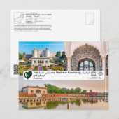 UNESCO WHS - Fort and Shalamar Gardens in Lahore Briefkaart (Voorkant / Achterkant)