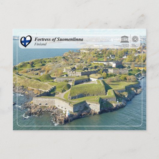 UNESCO WHS - Fortress of Suomenlinna Briefkaart (Voorkant)
