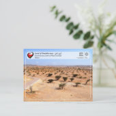 UNESCO WHS - Frankincense Park van Wadi Dawkah Briefkaart (Staand voorkant)