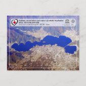 UNESCO WHS - Fujisan - Lake Kawaguchiko - 河 口 湖 Briefkaart (Voorkant)