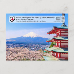 UNESCO WHS - Fujisan - Mount Fuji - 富 士 山 Briefkaart