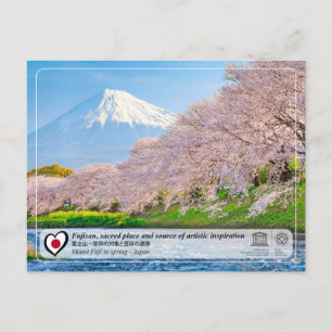 UNESCO WHS - Fujisan - Mount Fuji - 富 士 山 Briefkaart