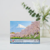 UNESCO WHS - Fujisan - Mount Fuji - 富 士 山 Briefkaart (Staand voorkant)