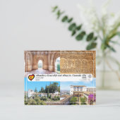 UNESCO WHS - Generalife, Granada Briefkaart (Staand voorkant)