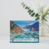 UNESCO WHS- Glacier Bay National Park and Preserve Briefkaart (Staand voorkant)