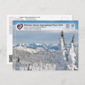 UNESCO WHS - Glacier National Park Briefkaart (Voorkant / Achterkant)