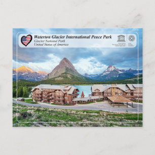 UNESCO WHS - Glacier National Park Briefkaart