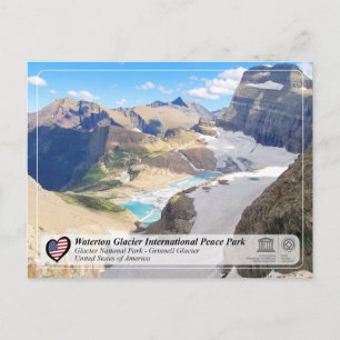 UNESCO WHS - Glacier NP - Grinnell Glacier Briefkaart