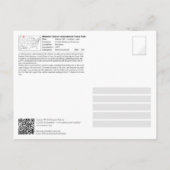 UNESCO WHS - Glacier NP - Verborgen meer Briefkaart (Achterkant)