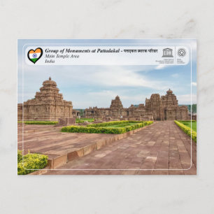 UNESCO WHS - Groep monumenten in Pattadakal Briefkaart