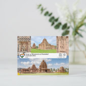 UNESCO WHS - Groep monumenten in Pattadakal Briefkaart (Staand voorkant)