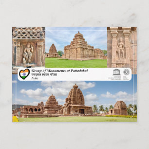 UNESCO WHS - Groep monumenten in Pattadakal Briefkaart