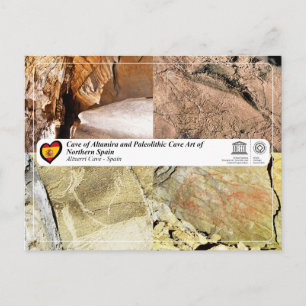 UNESCO WHS - Grot van Altxerri / Cueva de Altxerri Briefkaart