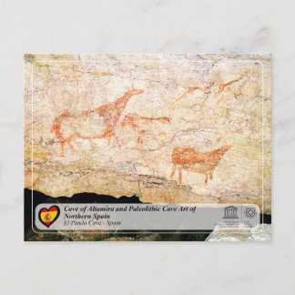 UNESCO WHS - Grot van El Pendo / Cueva de El Pendo Briefkaart