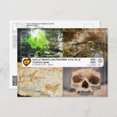 UNESCO WHS - Grot van El Pendo / Cueva de El Pendo Briefkaart (Voorkant / Achterkant)