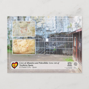 UNESCO WHS - Grot van El Pindal / Cueva del Pindal Briefkaart