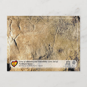 UNESCO WHS - Grot van Hornos de la Peña Briefkaart
