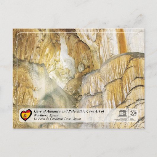 UNESCO WHS - Grot van La Peña de Candamo Briefkaart (Voorkant)