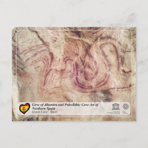 UNESCO WHS - Grot van Llonín / Cueva de Llonín Briefkaart