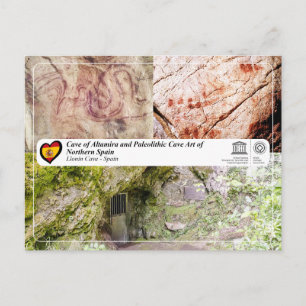 UNESCO WHS - Grot van Llonín / Cueva de Llonín Briefkaart