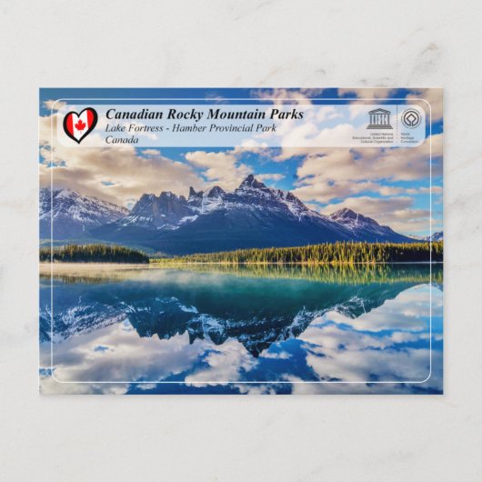 UNESCO WHS - Hamber Provincial Park Briefkaart (Voorkant)