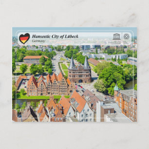 UNESCO WHS - Hanseatic City of Lübeck Briefkaart