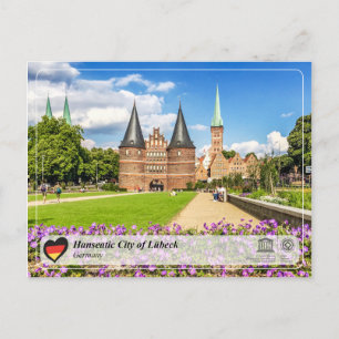 UNESCO WHS - Hanseatic City of Lübeck Briefkaart