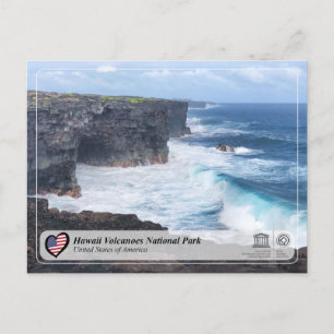 UNESCO WHS - Hawaii Volcanoes Nationaal Briefkaart