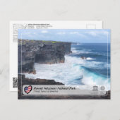 UNESCO WHS - Hawaii Volcanoes Nationaal Briefkaart (Voorkant / Achterkant)