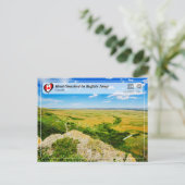 UNESCO WHS - Head-Smashed-In Buffalo Jump Briefkaart (Staand voorkant)