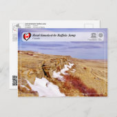 UNESCO WHS - Head-Smashed-In Buffalo Jump Briefkaart (Voorkant / Achterkant)
