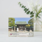 UNESCO WHS - Hetsu-gu, Munakata Taisha Briefkaart (Staand voorkant)