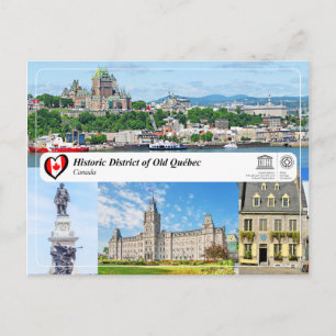 UNESCO WHS - Historic District of Old Québec Briefkaart