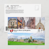UNESCO WHS - Historic District of Old Québec Briefkaart (Voorkant / Achterkant)