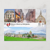 UNESCO WHS - Historic District of Old Québec Briefkaart (Voorkant)
