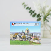 UNESCO WHS - Historic District of Old Québec Briefkaart (Staand voorkant)