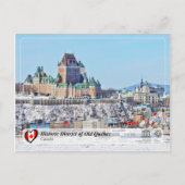 UNESCO WHS - Historic District of Old Québec Briefkaart (Voorkant)