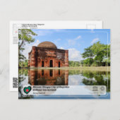UNESCO WHS - Historic Mosque City of Bagerhat Briefkaart (Voorkant / Achterkant)