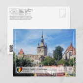 UNESCO WHS - Historisch centrum van Sighisoara Briefkaart (Voorkant / Achterkant)